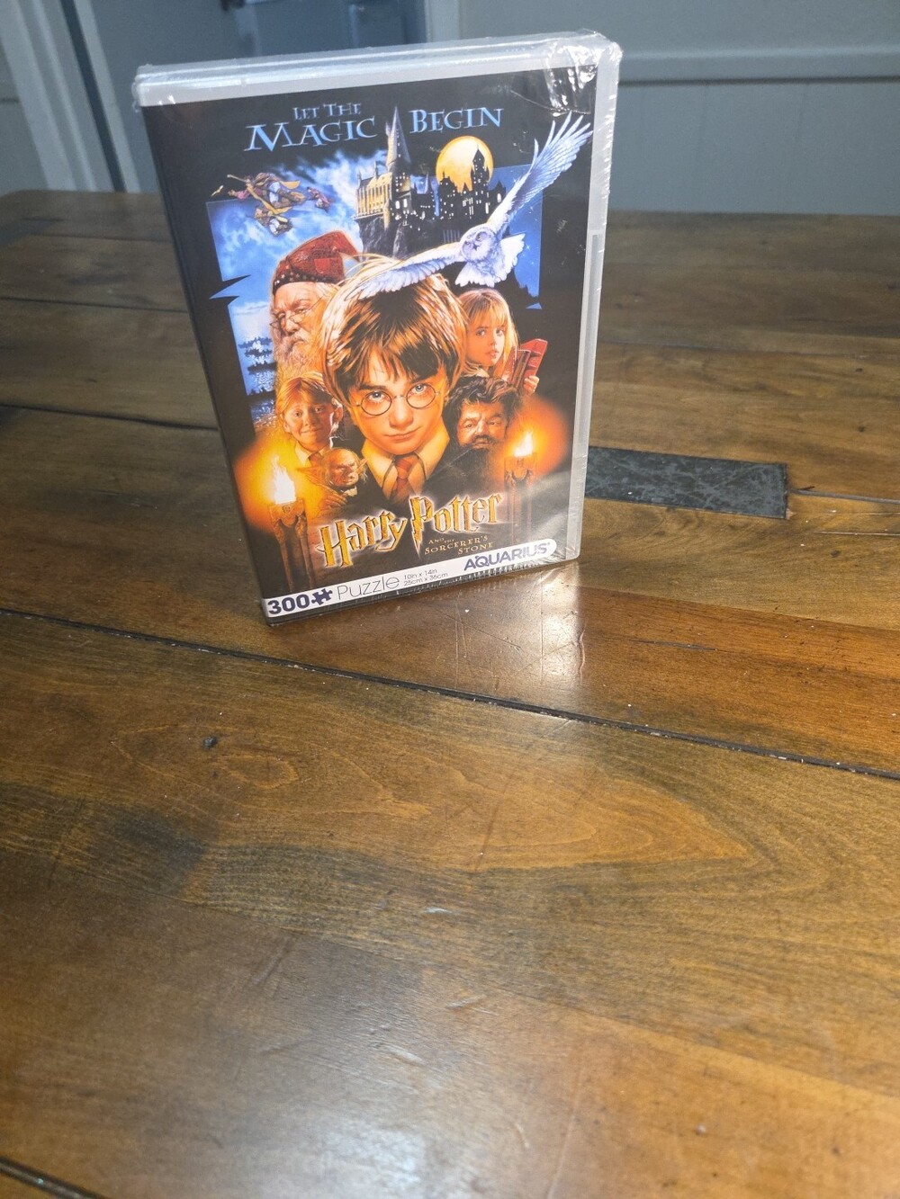 Harry Potter Sorcerer's Stone Aquarius 300 Piece Jigsaw Puzzle NEW SEALED